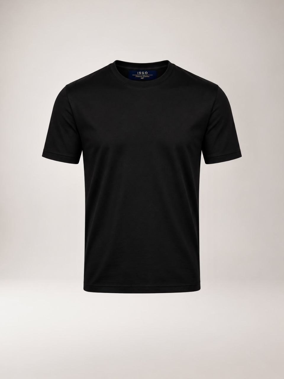 Obsidyen Siyah Defined T-Shirt