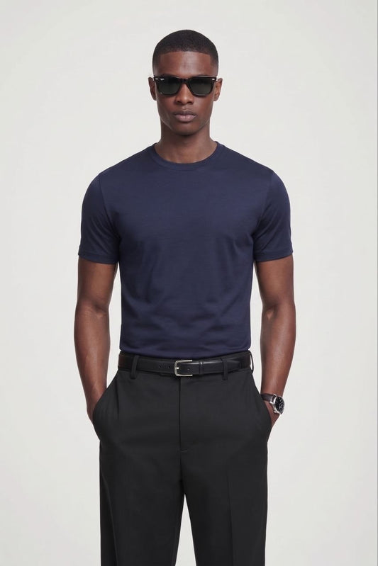 Gece Mavisi Defined T-Shirt